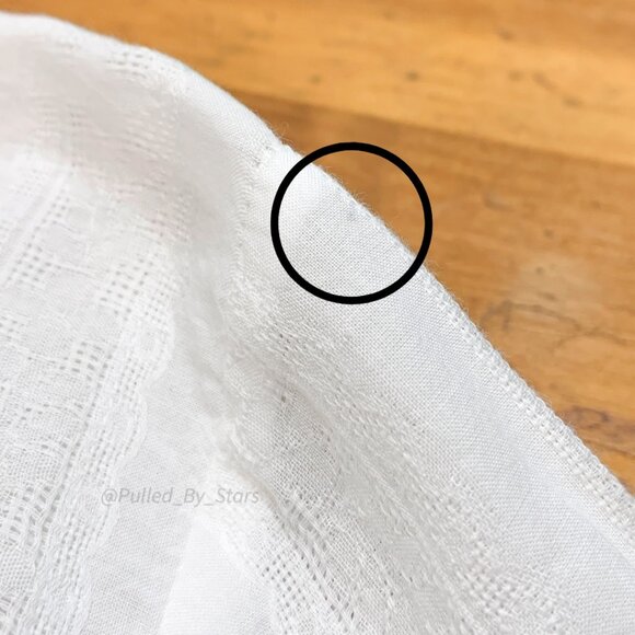 THE GANT COLLECTION White Cotton 3/4-Sleeve V-Neck Pullover Tunic US Size 10 - Picture 8 of 8